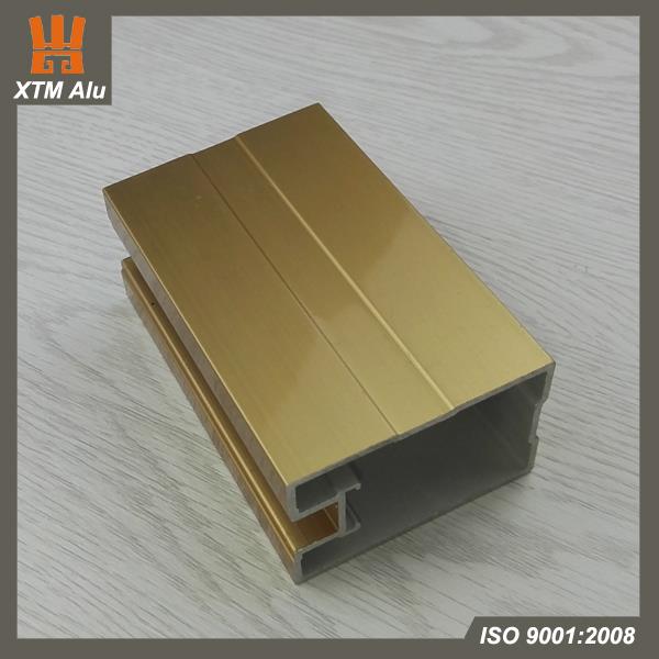 6063 alwminiwm proffil ar gyfer llithro cypyrddau dillad